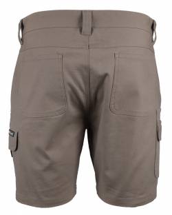 Multi Pocket Stretch Canvas Mens Short